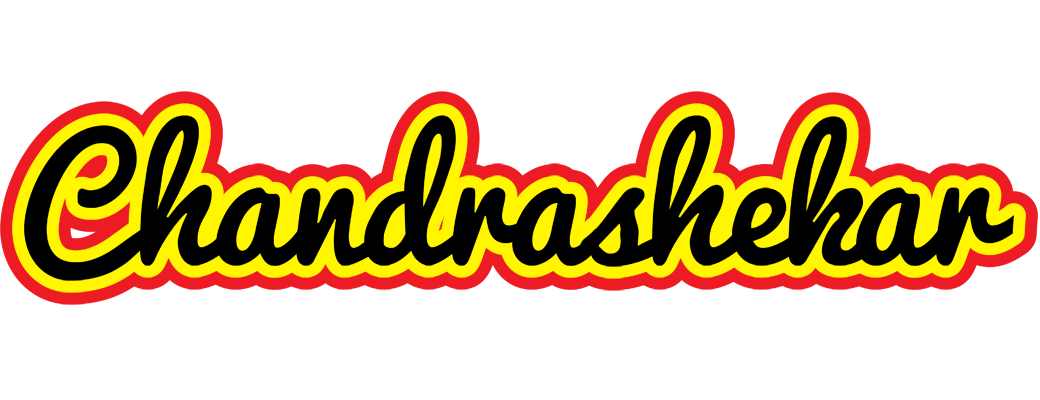 Chandrashekar flaming logo