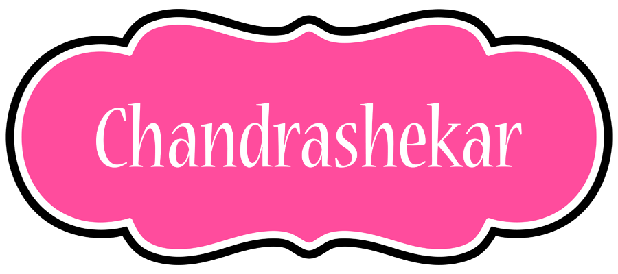 Chandrashekar invitation logo