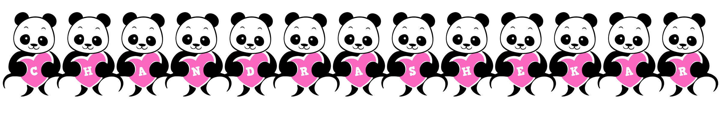 Chandrashekar love-panda logo