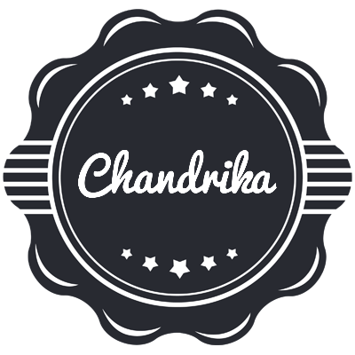Chandrika badge logo