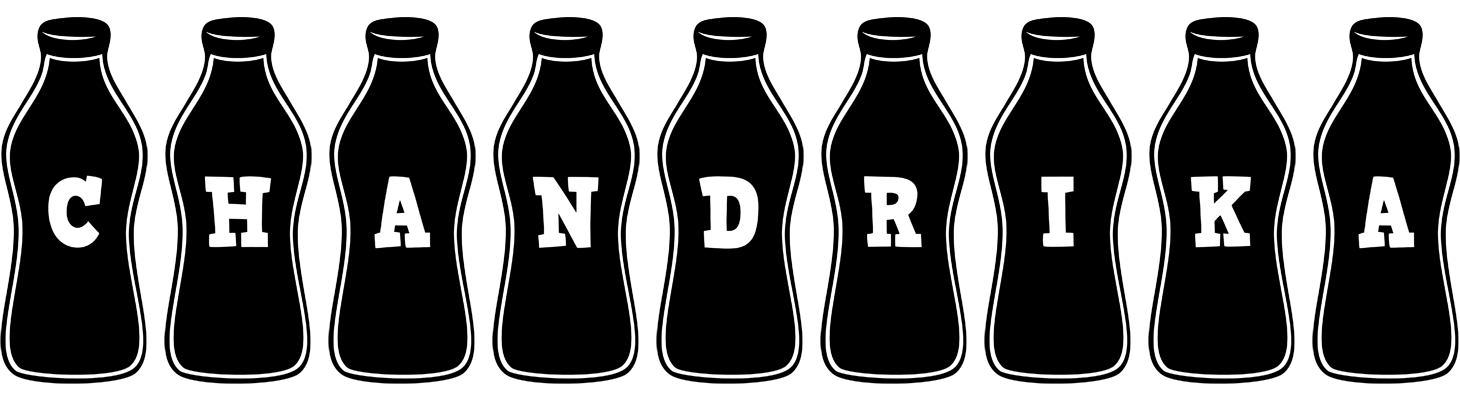 Chandrika bottle logo