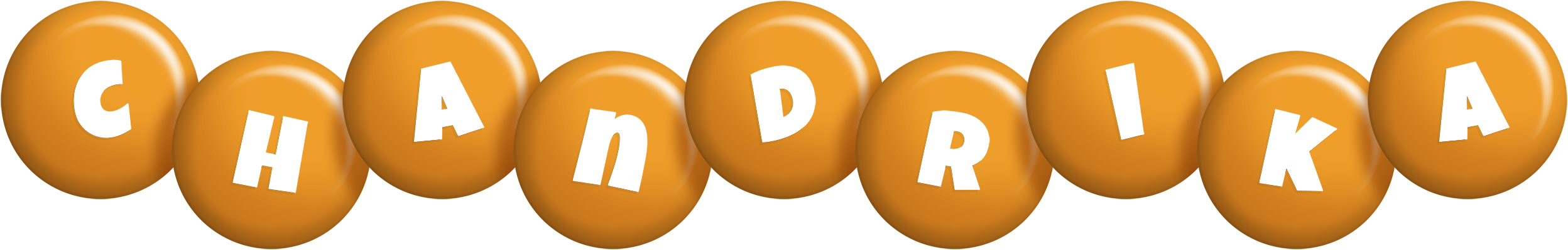Chandrika candy-orange logo