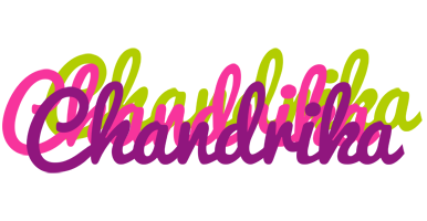 Chandrika flowers logo