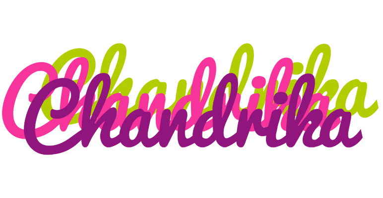 Chandrika flowers logo