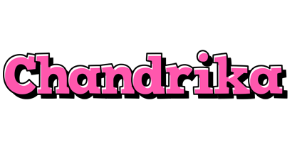 Chandrika girlish logo