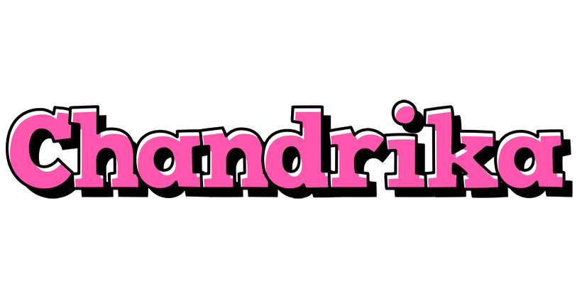 Chandrika girlish logo
