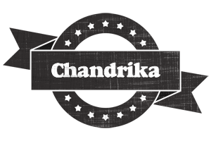 Chandrika grunge logo