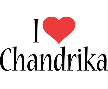 Chandrika i-love logo
