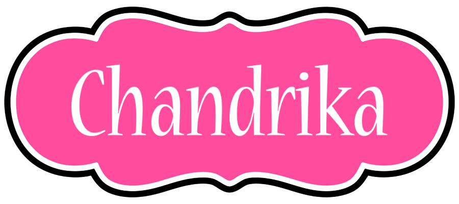 Chandrika invitation logo