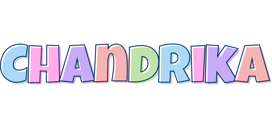Chandrika pastel logo