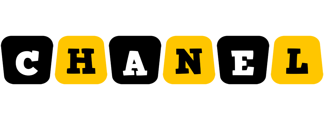 Chanel boots logo