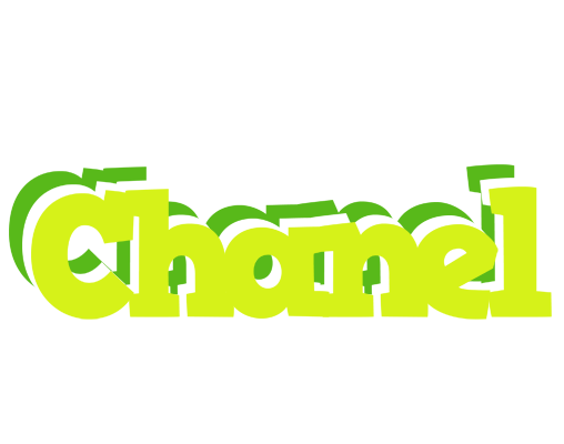 Chanel citrus logo