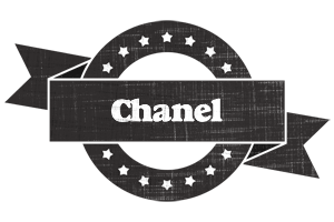 Chanel grunge logo