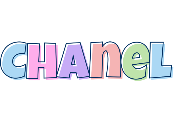 Chanel pastel logo