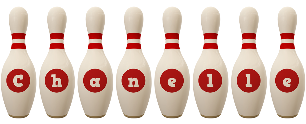 Chanelle bowling-pin logo