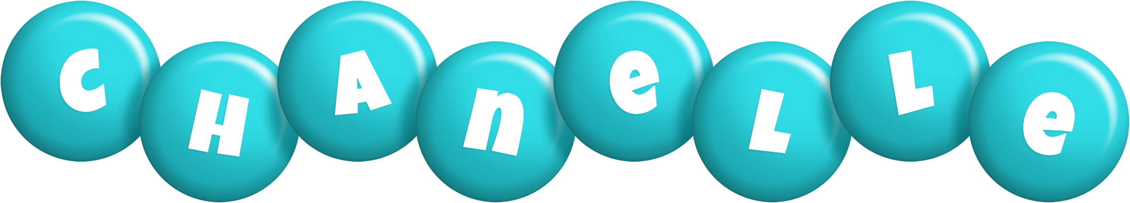 Chanelle candy-azur logo
