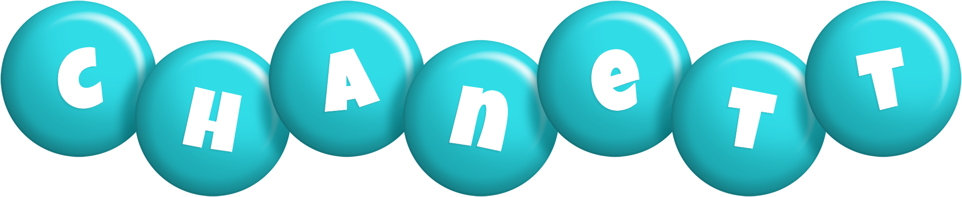 Chanett candy-azur logo