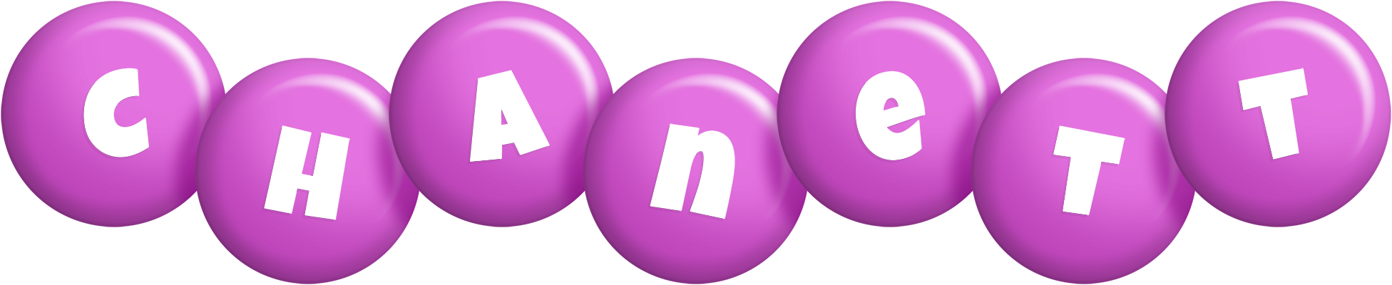 Chanett candy-purple logo