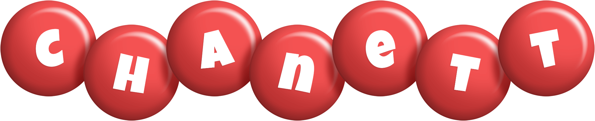 Chanett candy-red logo