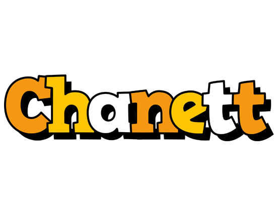 Chanett cartoon logo