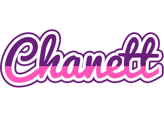 Chanett cheerful logo