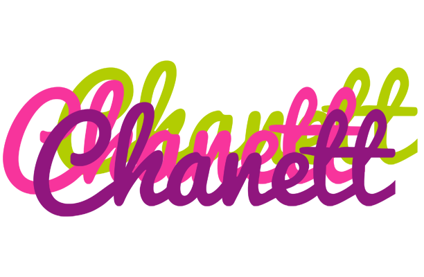 Chanett flowers logo