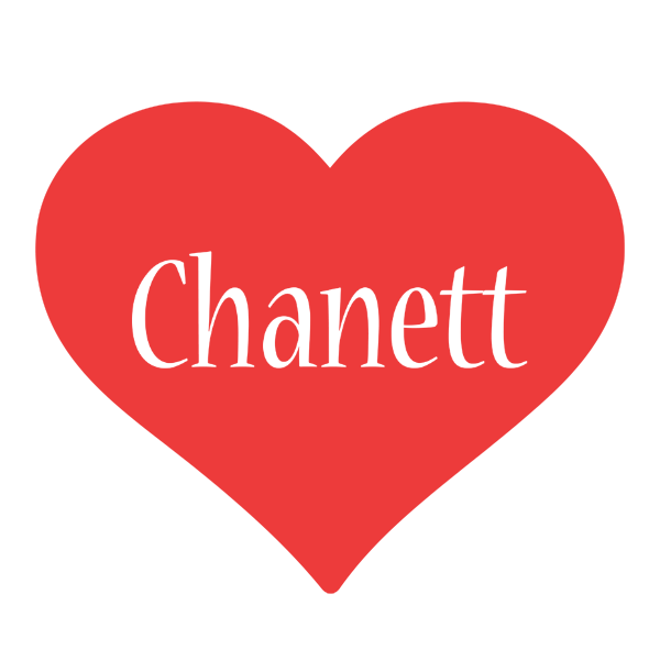 Chanett love logo