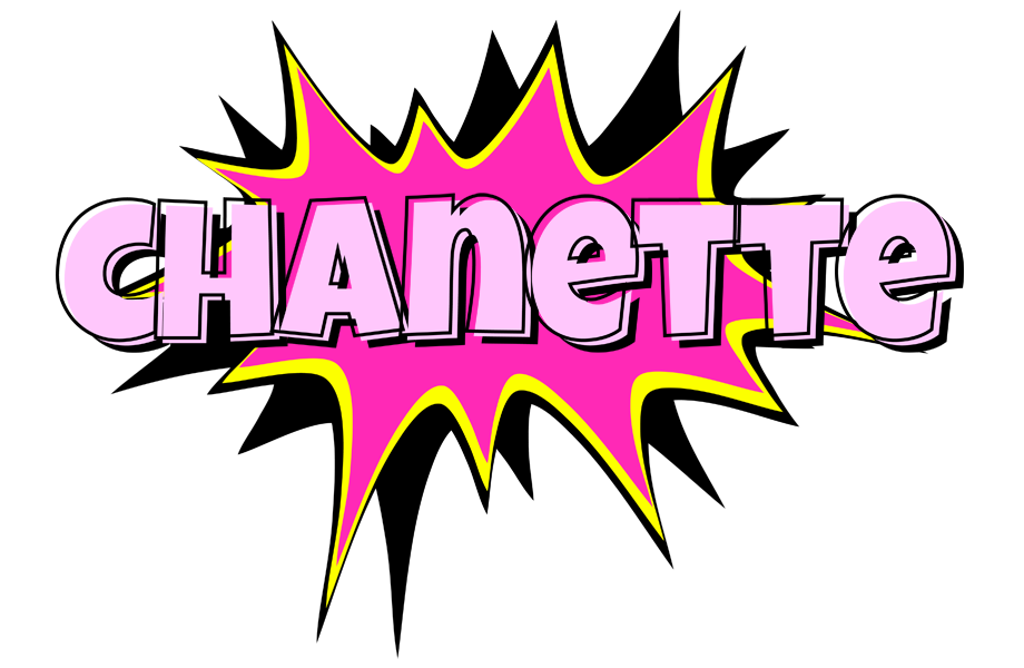 Chanette badabing logo
