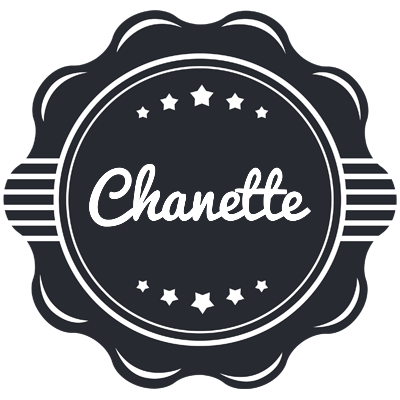 Chanette badge logo