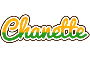 Chanette banana logo