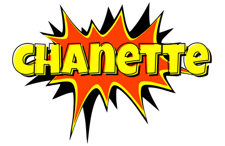 Chanette bazinga logo