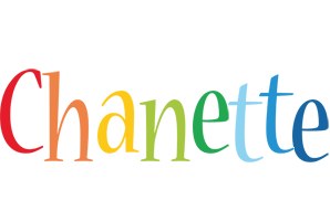 Chanette birthday logo