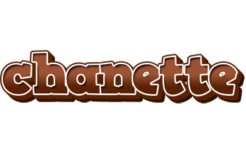 Chanette brownie logo