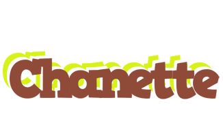 Chanette caffeebar logo