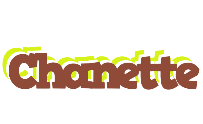 Chanette caffeebar logo