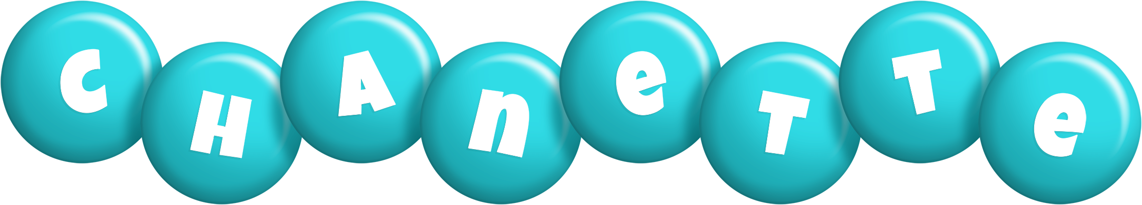 Chanette candy-azur logo