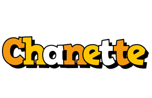 Chanette cartoon logo