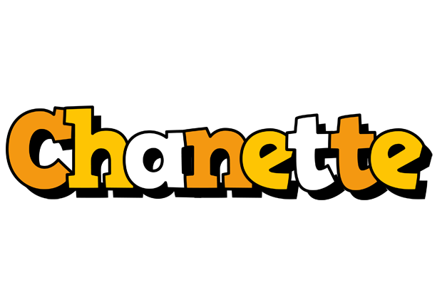 Chanette cartoon logo