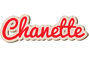 Chanette chocolate logo