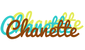 Chanette cupcake logo