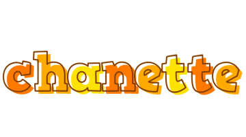 Chanette desert logo