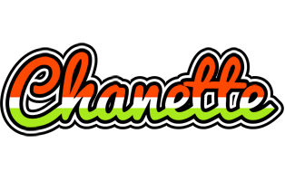 Chanette exotic logo