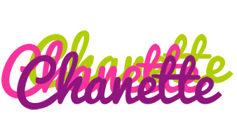 Chanette flowers logo