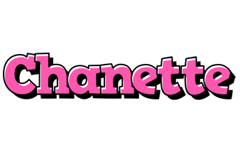 Chanette girlish logo