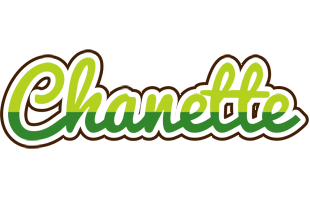 Chanette golfing logo