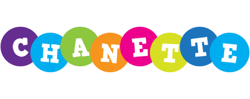 Chanette happy logo