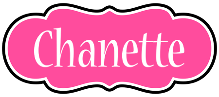 Chanette invitation logo