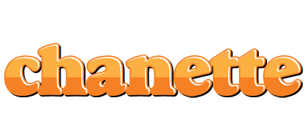 Chanette orange logo