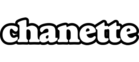 Chanette panda logo