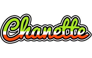 Chanette superfun logo